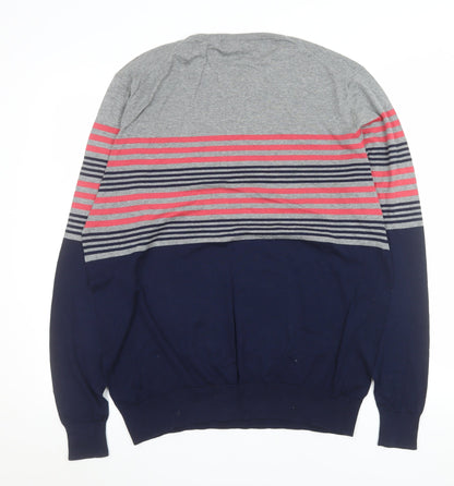 Womens UK Size L Jaeger Multicoloured Pullover Jumper