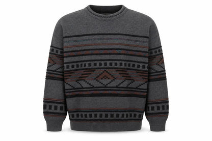 Mens UK Size M HEIM AMBROSIUS Grey Pullover Jumper