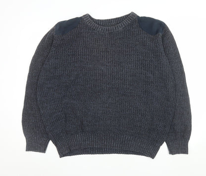 Mens UK Size XL EASY 1973 Grey Pullover Jumper