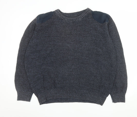 Mens UK Size XL EASY 1973 Grey Pullover Jumper