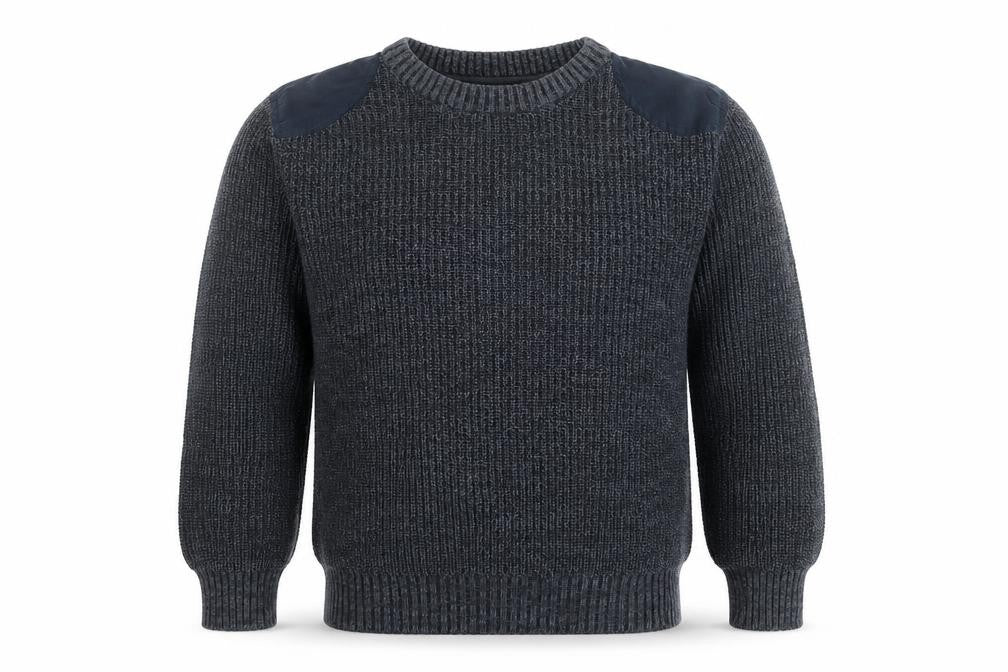Mens UK Size XL EASY 1973 Grey Pullover Jumper