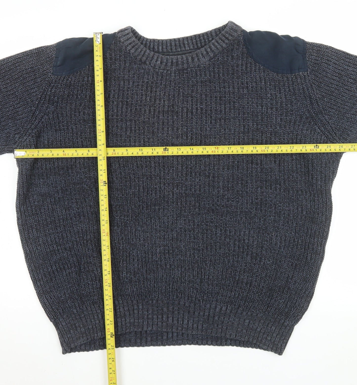 Mens UK Size XL EASY 1973 Grey Pullover Jumper
