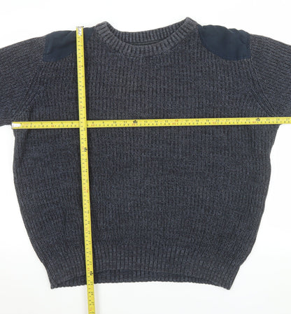 Mens UK Size XL EASY 1973 Grey Pullover Jumper