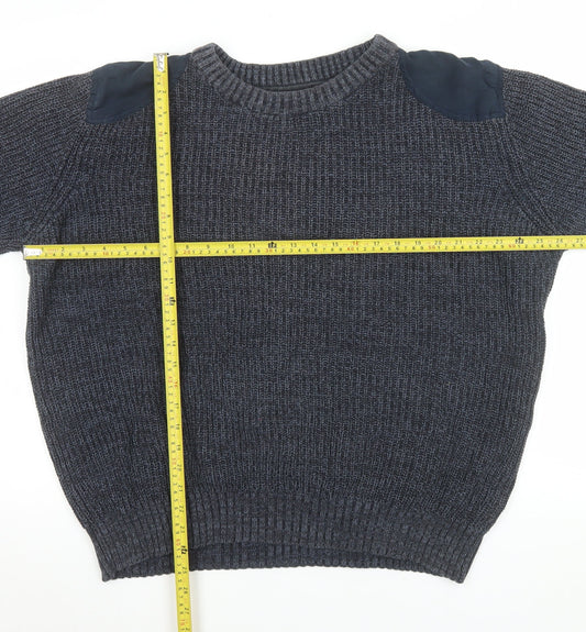 Mens UK Size XL EASY 1973 Grey Pullover Jumper