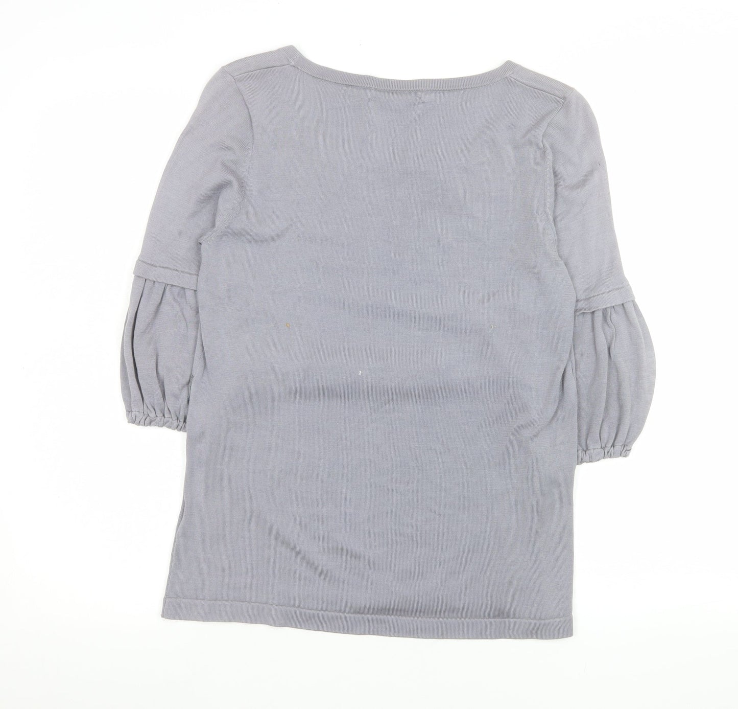 Womens UK Size L Rose Nacré Grey Pullover Jumper
