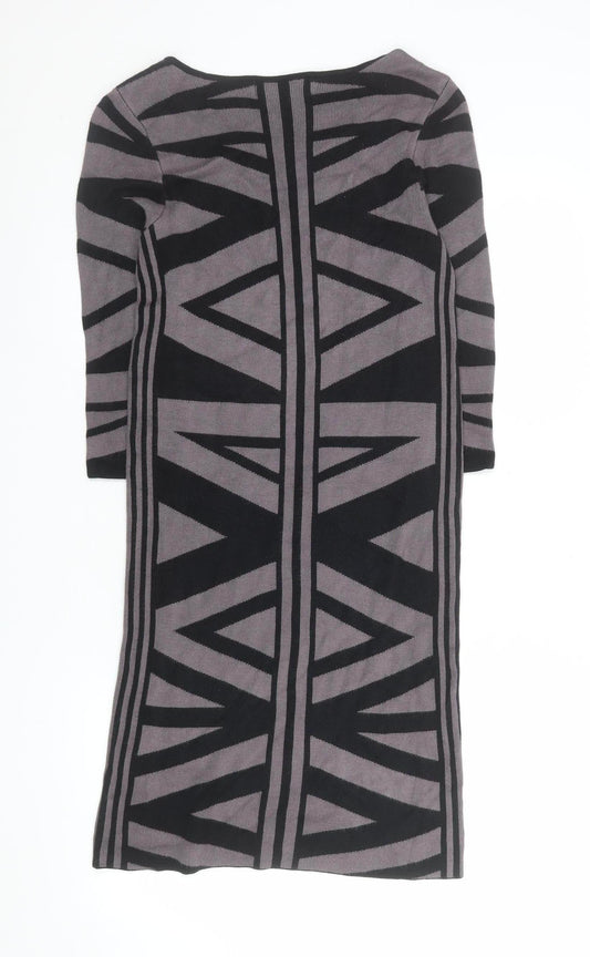 Womens UK Size 10 Gharani Strok Bodycon Dress