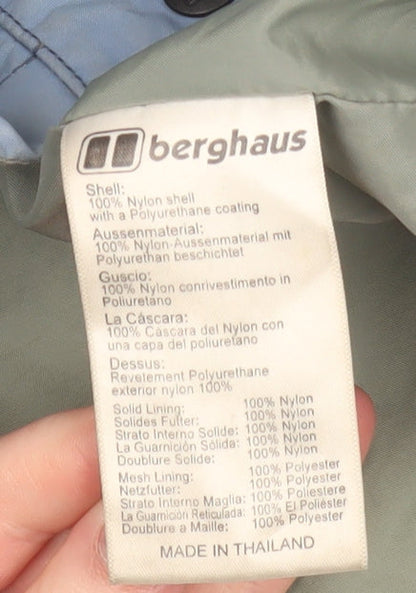 Girls UK Size 11-12 Years Berghaus Blue Rain Coat