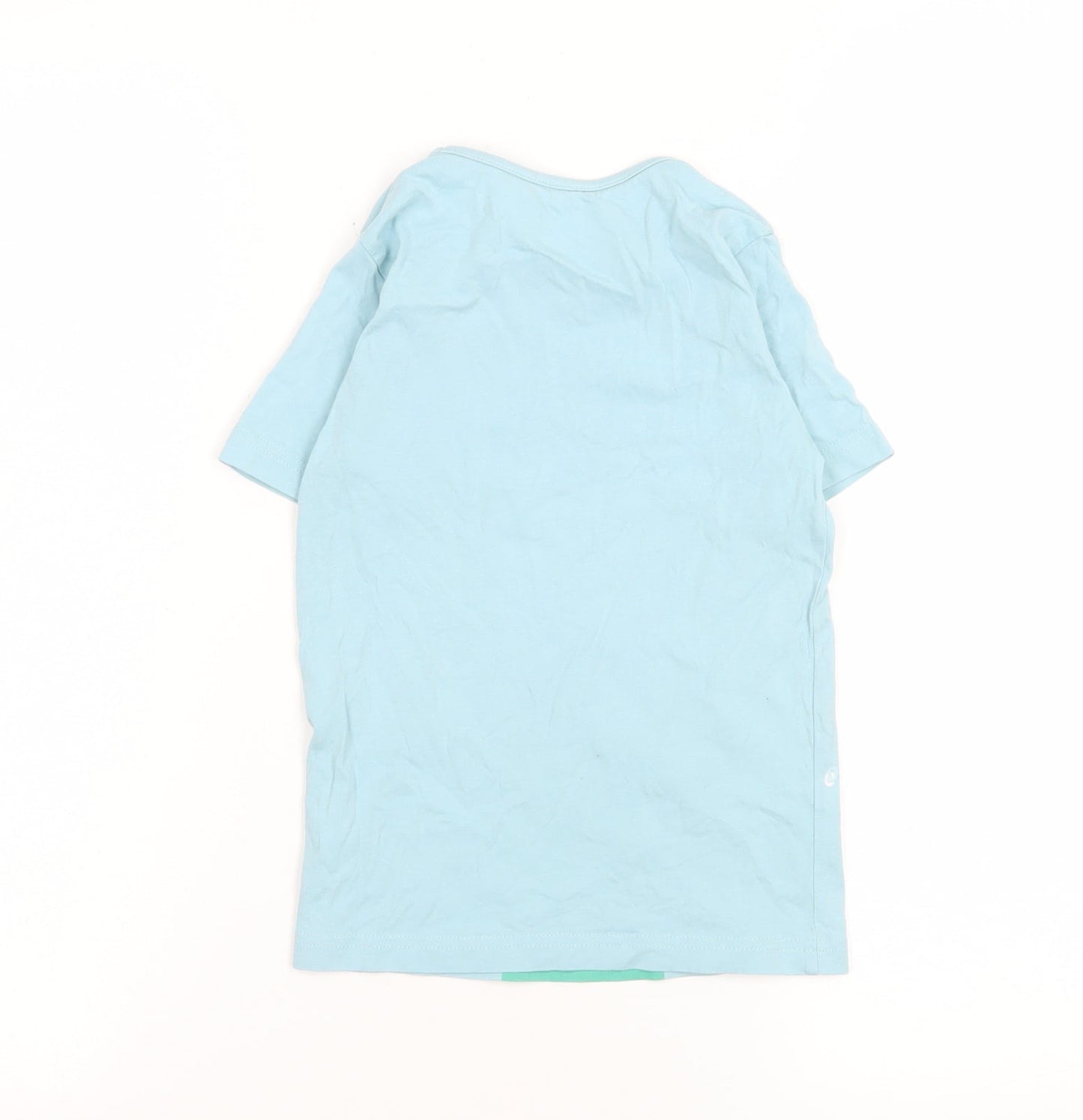 Girls UK Size 5-6 Years George Blue Basic T-Shirt