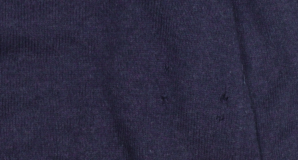 Mens UK Size M Simon Carter Purple Pullover Jumper