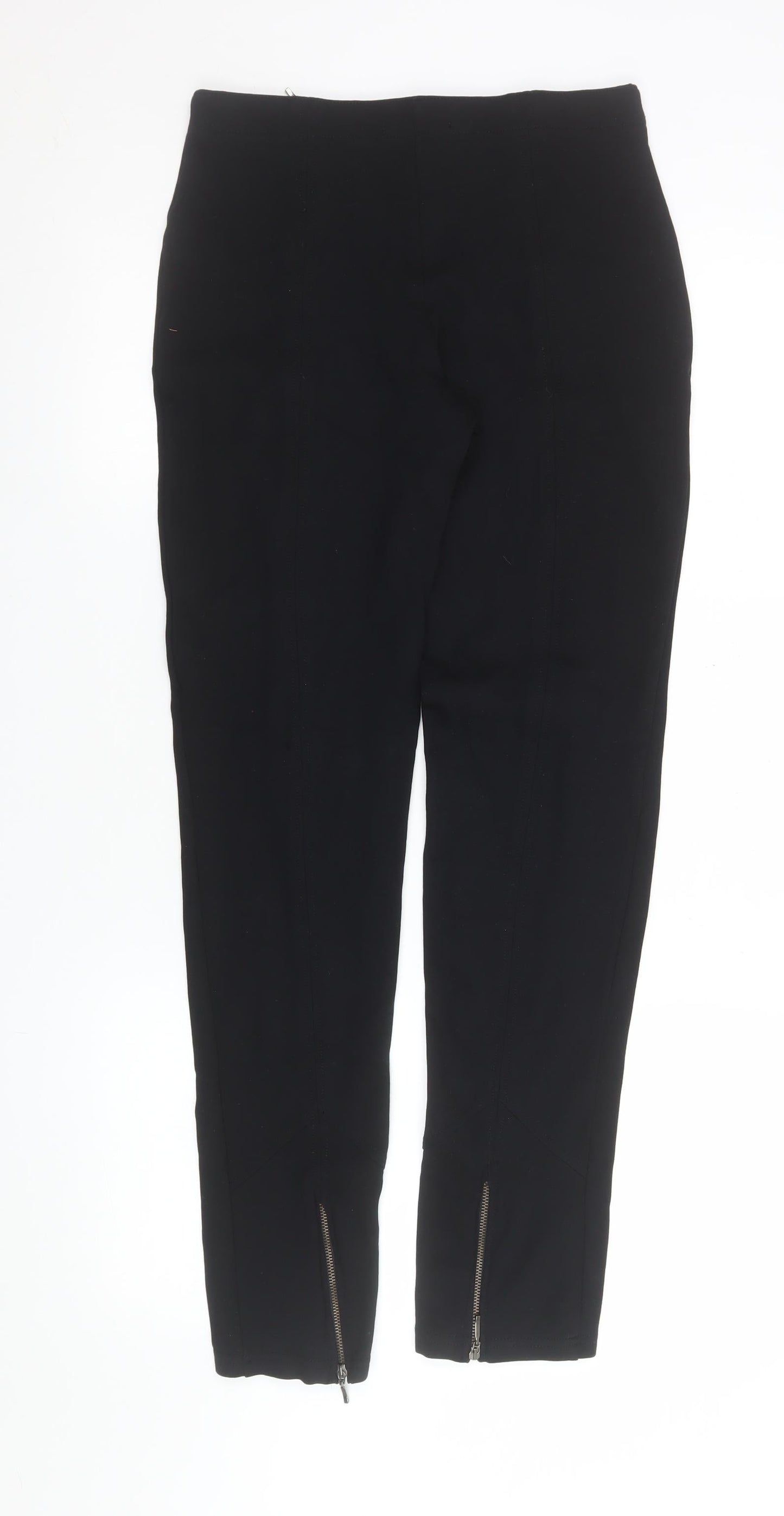 Womens UK Size 10 Maloka Slim Fit Casual Travel Workwear Black Trousers