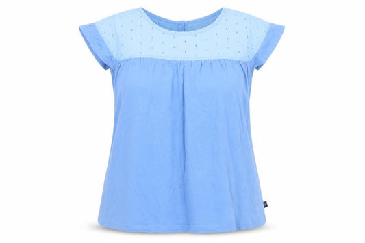 Womens UK Size 16 Regatta Blue Tunic Blouse