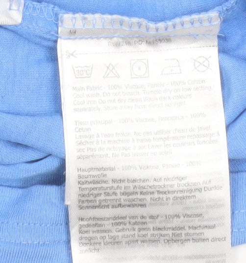 Womens UK Size 16 Regatta Blue Tunic Blouse