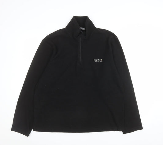 Mens UK Size M Regatta Black Pullover Sweatshirt