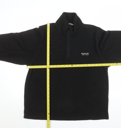 Mens UK Size M Regatta Black Pullover Sweatshirt