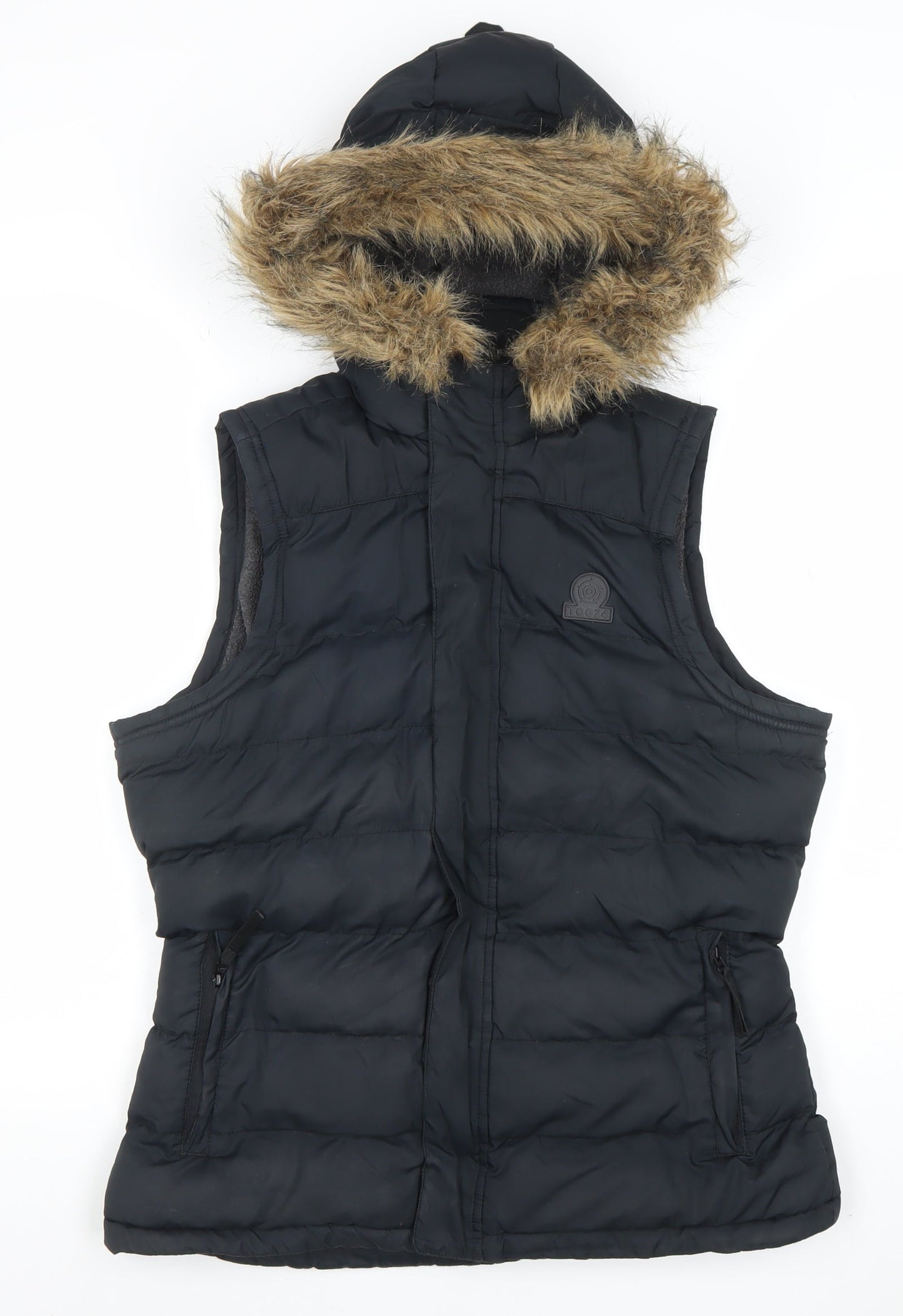 Womens UK Size 10 TOG24 Black Puffer Jacket
