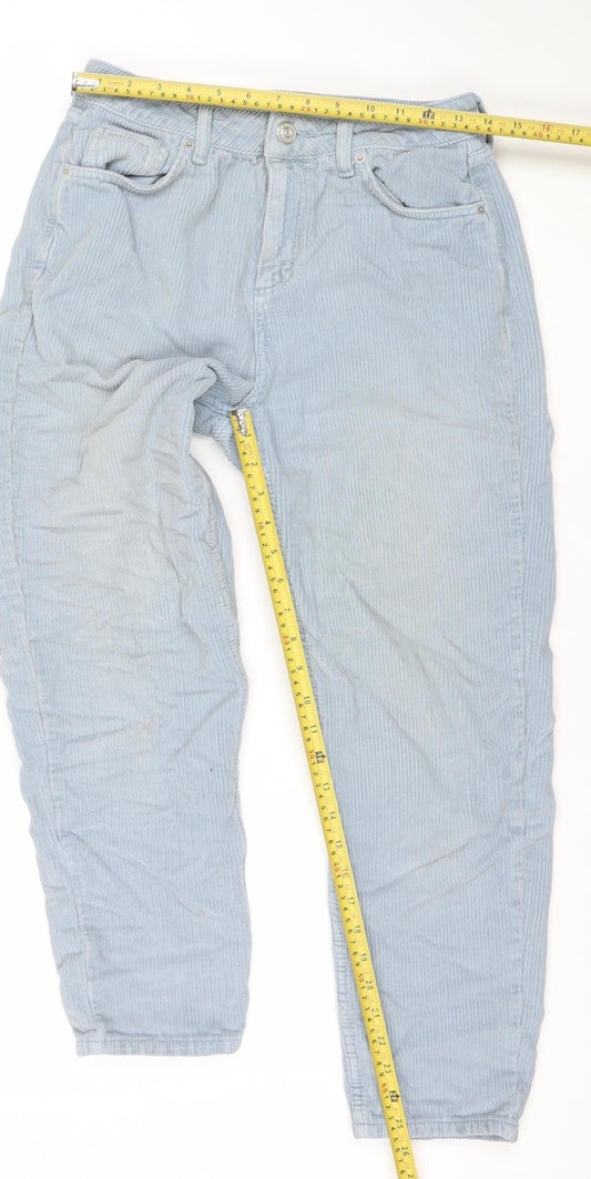 Womens UK Size 12 BDG Relaxed Fit Casual Travel Blue Trousers