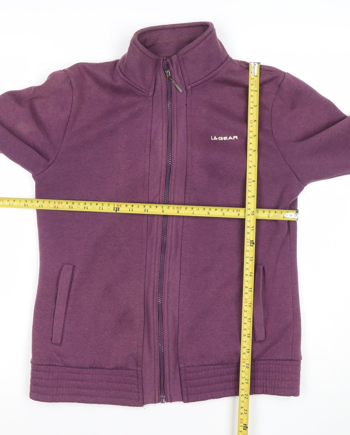 Womens UK Size 10 LA Gear Purple Basic Jacket