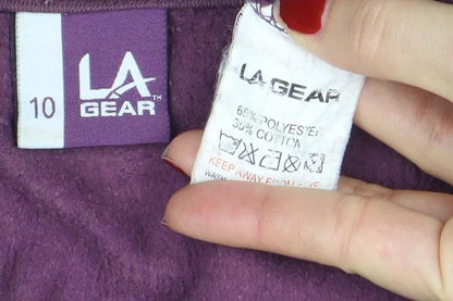 Womens UK Size 10 LA Gear Purple Basic Jacket