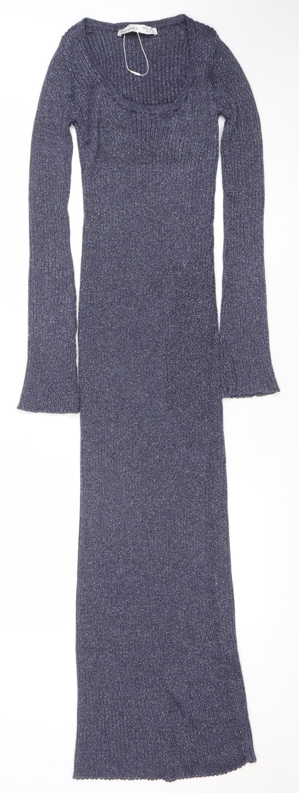 Womens UK Size S Bershka Bodycon Dress