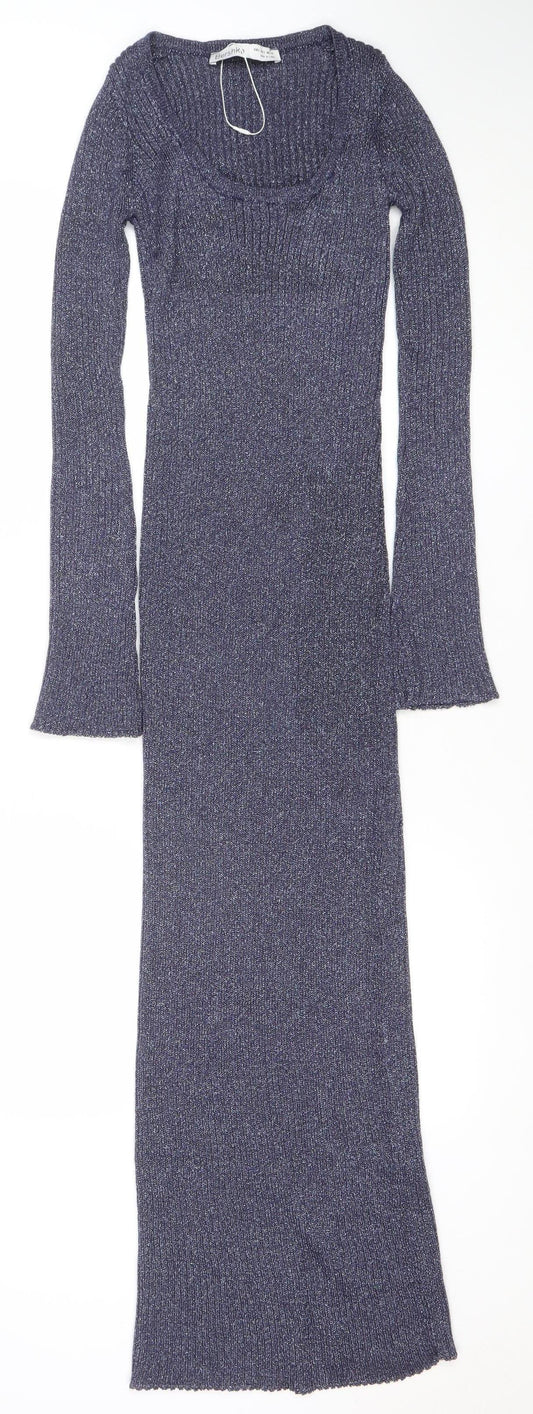 Womens UK Size S Bershka Bodycon Dress