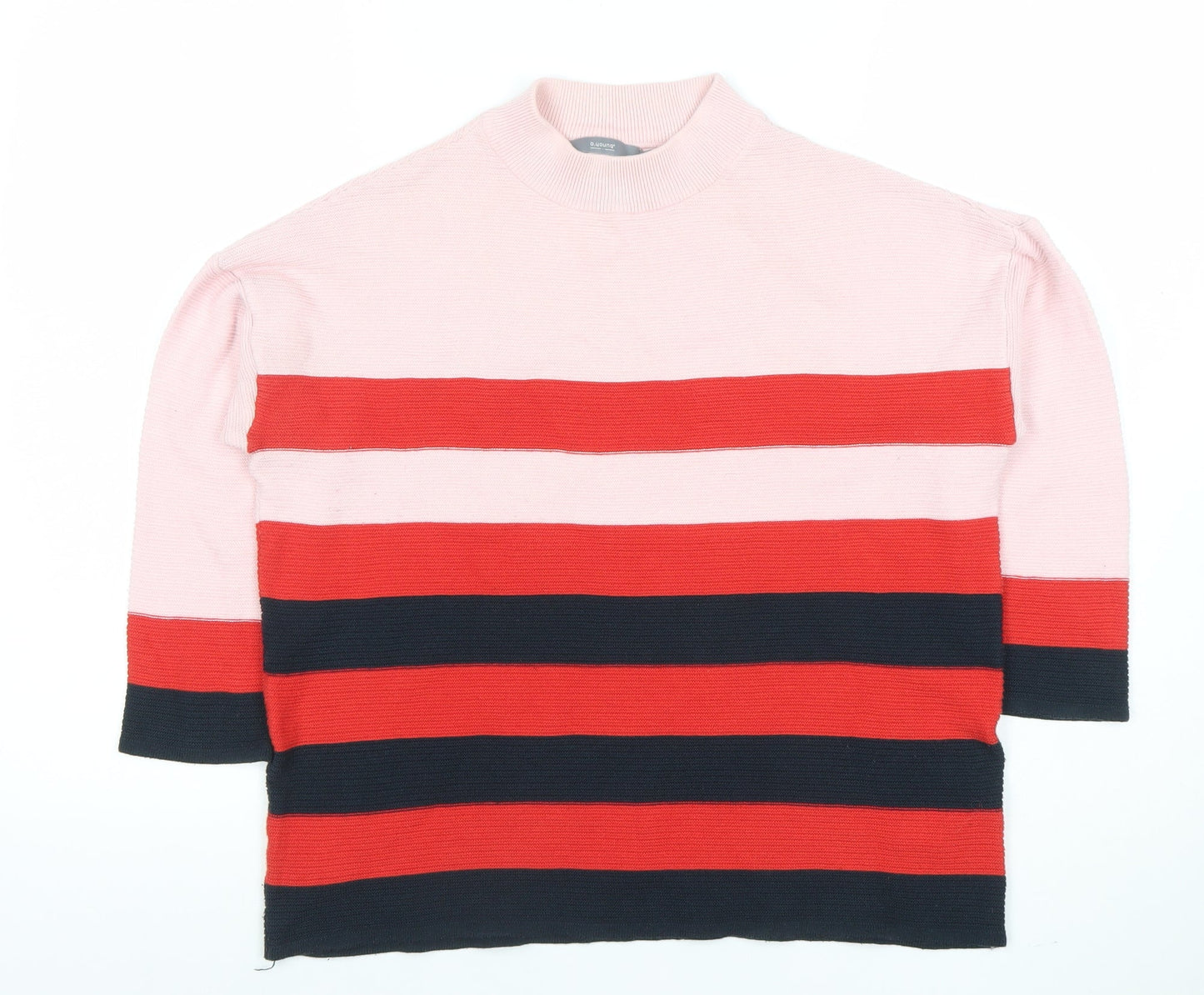 Womens UK Size S Bonuna Multicoloured Pullover Jumper