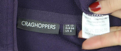 Womens UK Size 10 Craghoppers Purple Basic Jacket