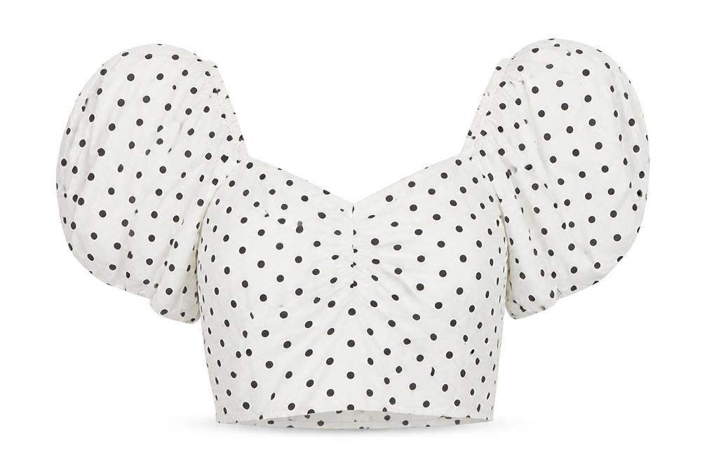 Womens UK Size 14 Savida White Cropped Blouse