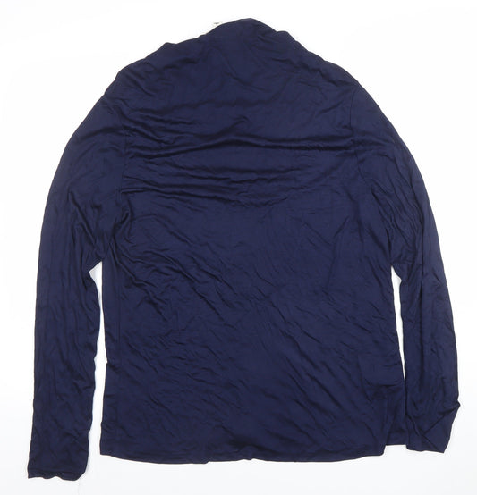 Womens UK Size 16 Jaeger Blue Basic Blouse