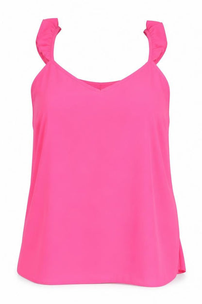 Womens UK Size 14 Lipsy London Pink Camisole Tank