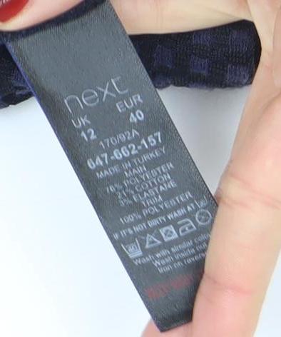 Womens UK Size 12 NEXT Bodycon Dress