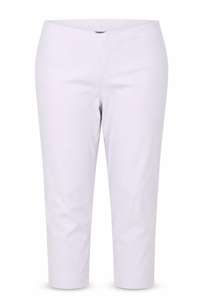Womens UK Size 12 Bonmarché Regular Fit Casual Travel Purple Trousers