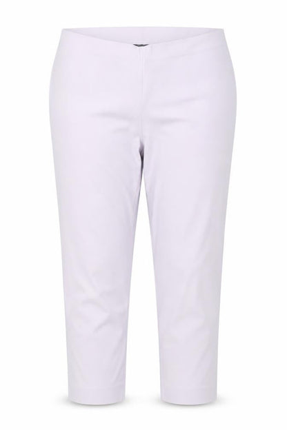 Womens UK Size 12 Bonmarché Regular Fit Casual Travel Purple Trousers