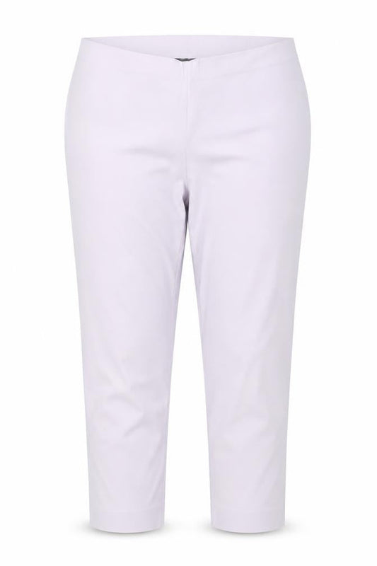 Womens UK Size 12 Bonmarché Regular Fit Casual Travel Purple Trousers