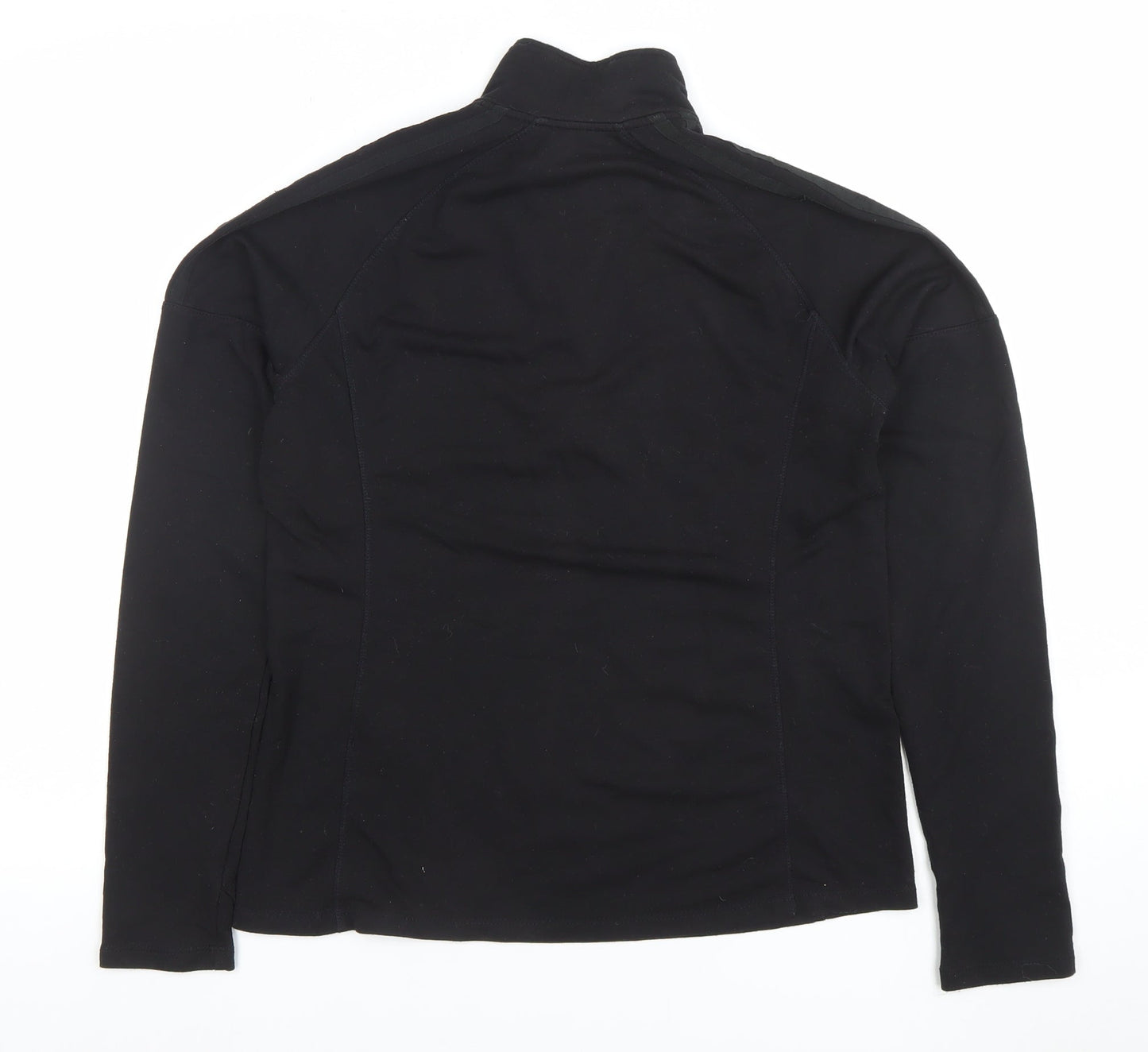 Womens UK Size M adidas Black Golf Polo