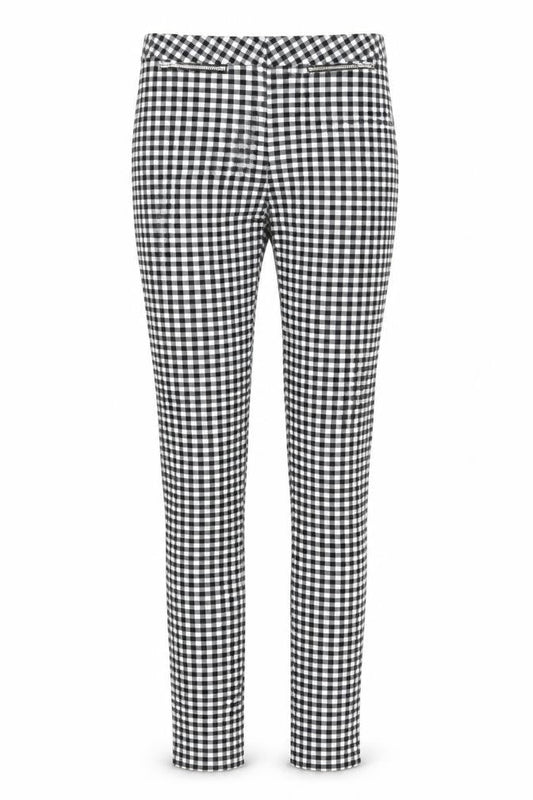 Womens UK Size 6 New Look Slim Fit Casual Workwear Black Trousers