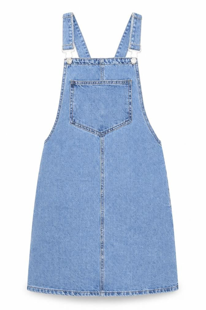 Womens UK Size 10 Denim Co. Pinafore/Dungaree Dress