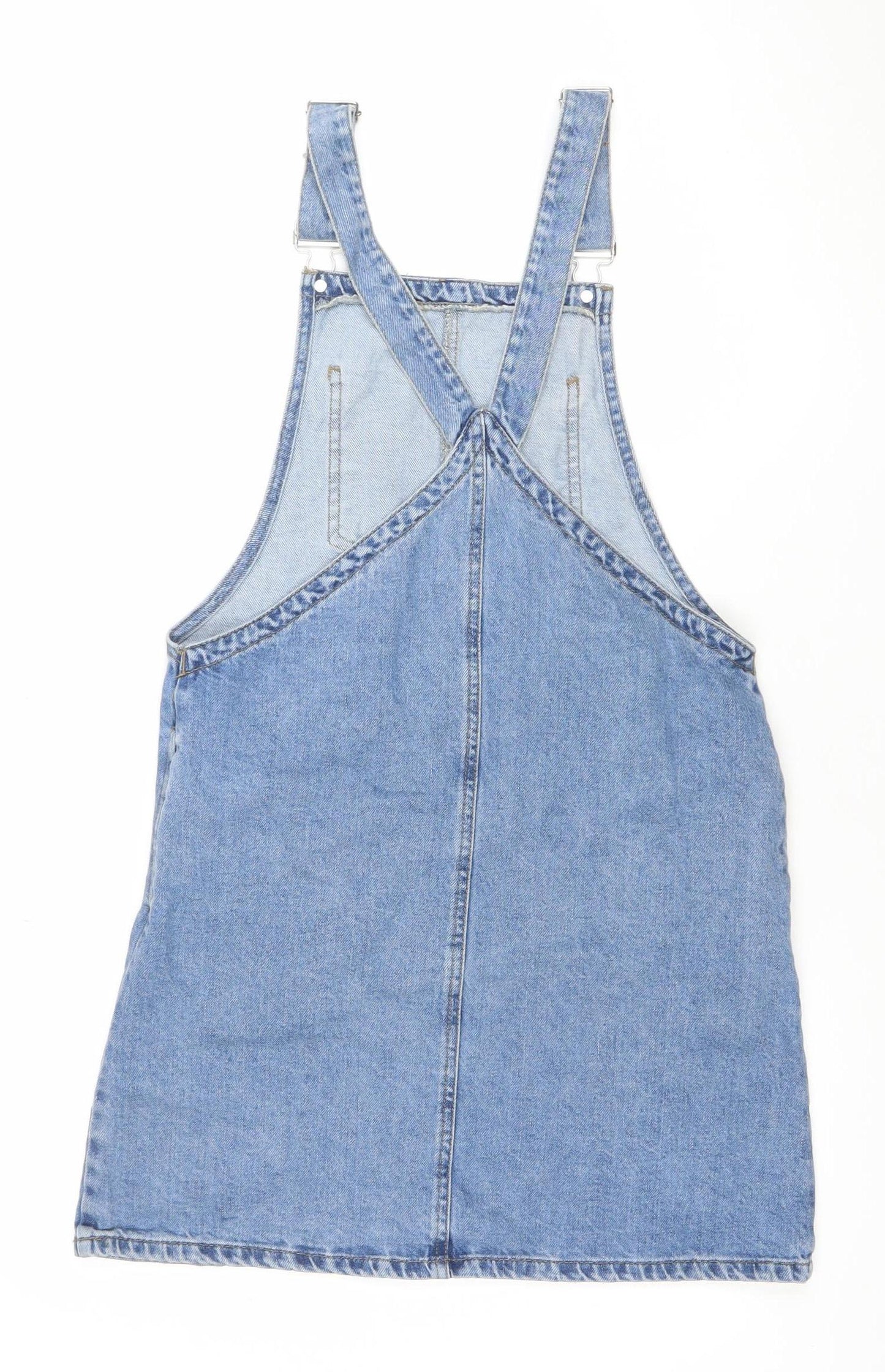 Womens UK Size 10 Denim Co. Pinafore/Dungaree Dress