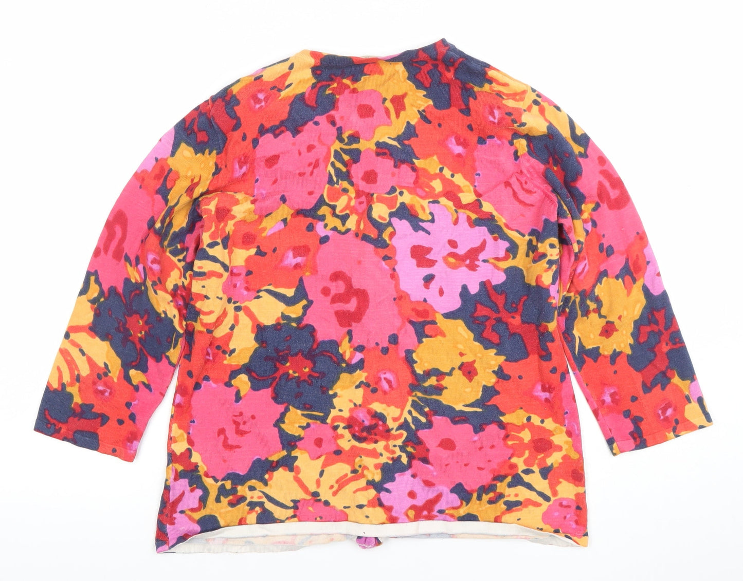 Womens UK Size L Susan Bristol Multicoloured Basic Button-Up