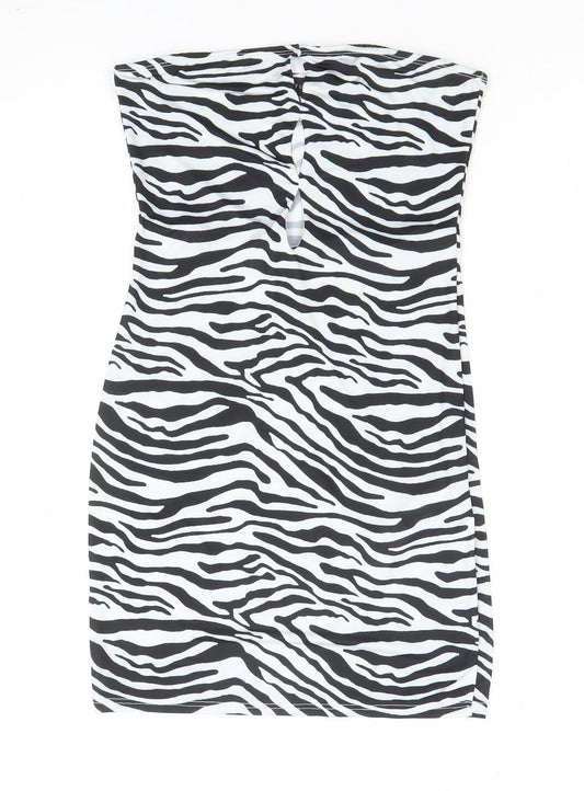 Womens UK Size 8 Pretty Little Thing Bodycon Dress