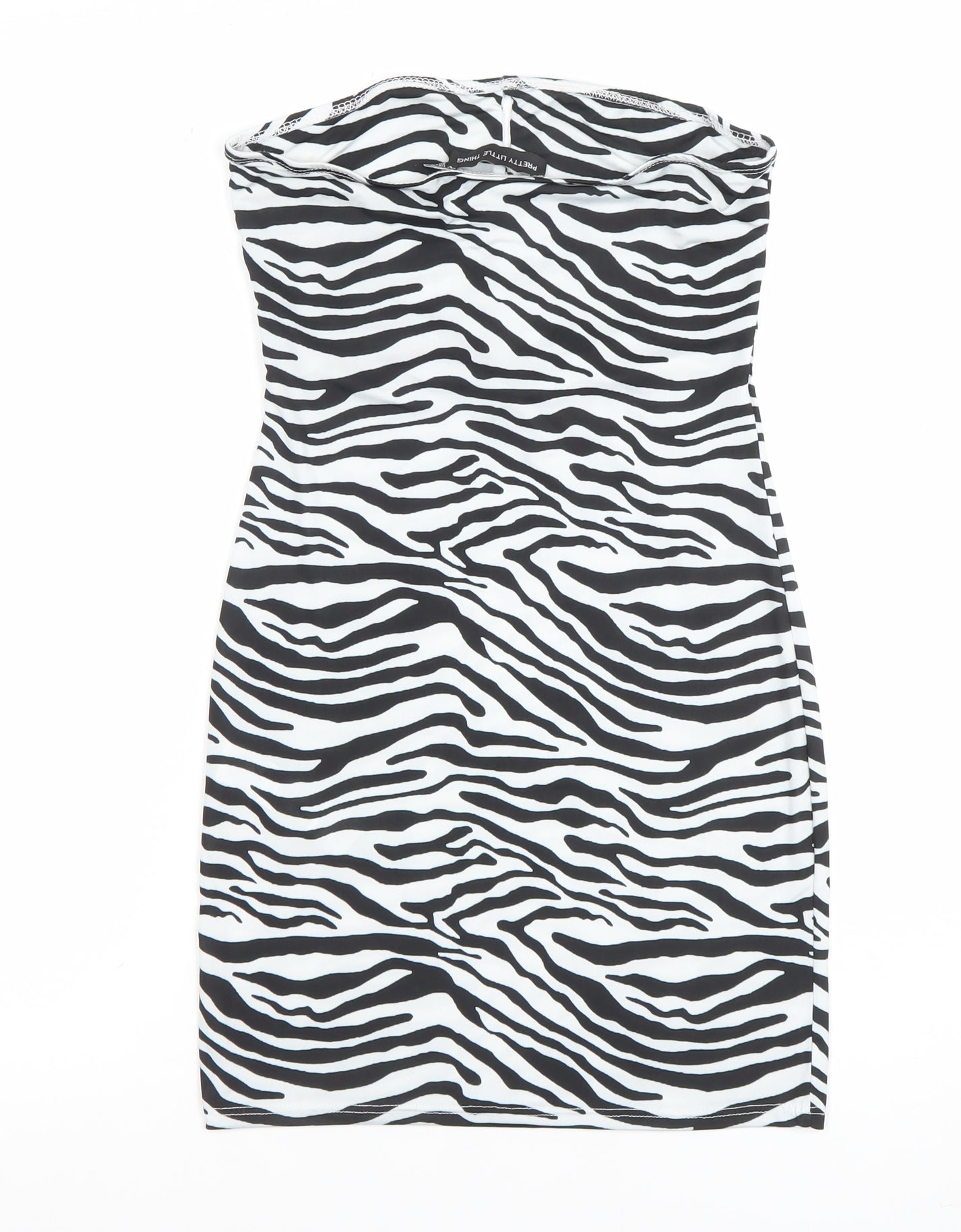 Womens UK Size 8 Pretty Little Thing Bodycon Dress