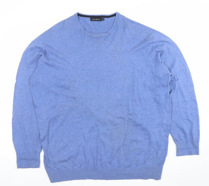 Mens UK Size XL James Pringle Blue Pullover Jumper