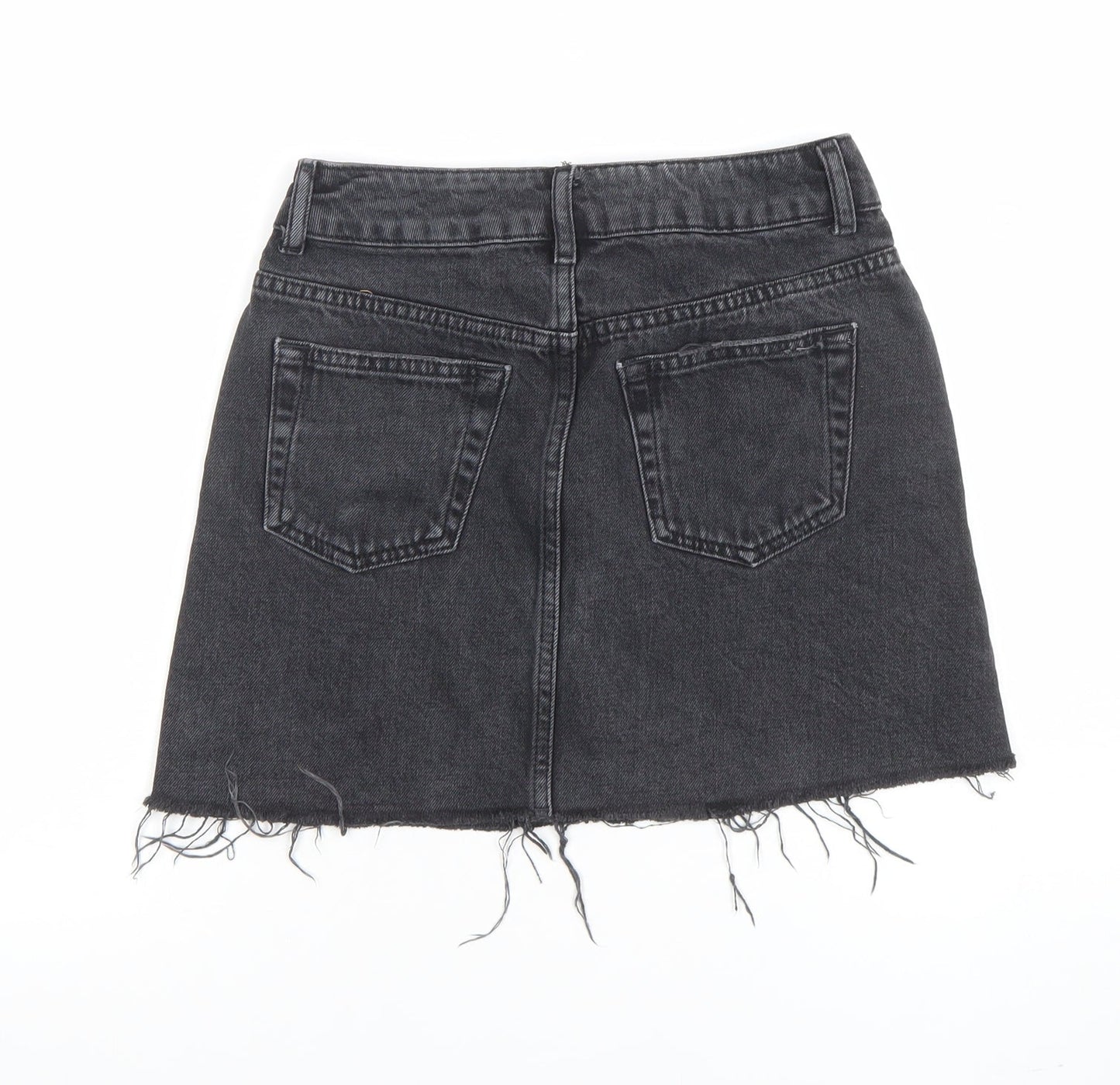 Womens UK Size 8 Topshop Mini Denim Skirt