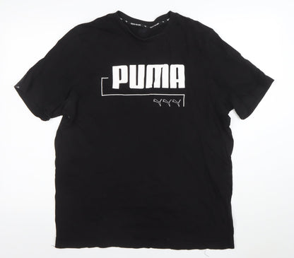 Mens UK Size L PUMA Black  T-Shirt