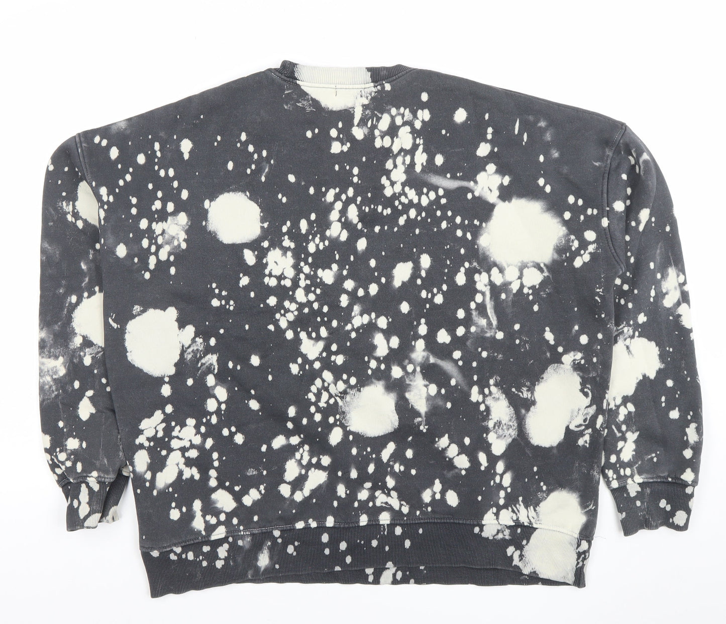 Womens UK Size 8 Missguided Black Pullover Sweatshirt