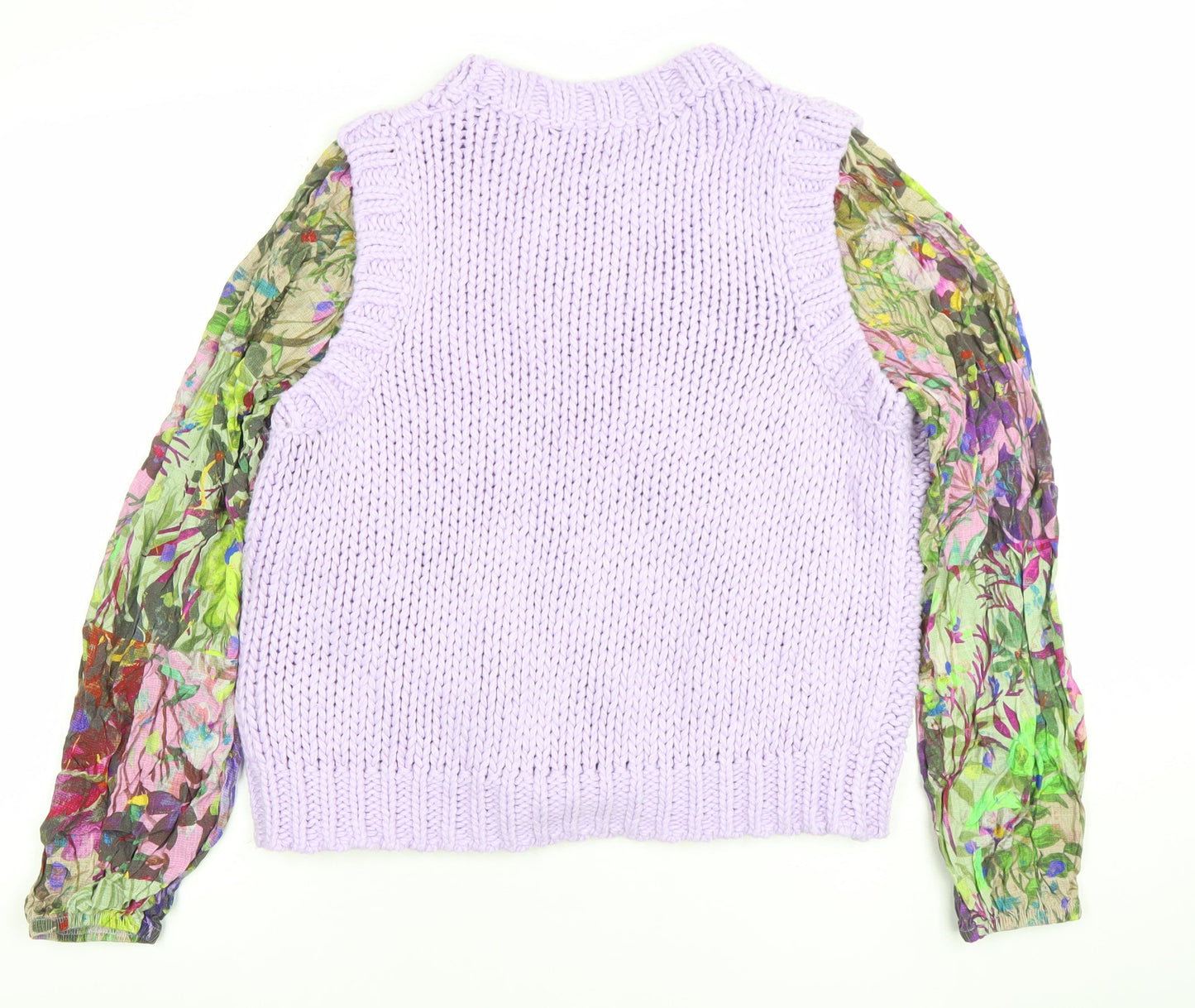 Womens UK Size M NEXT Purple Pullover Jumper
