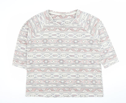 Womens UK Size 18 TU Multicoloured Basic T-Shirt
