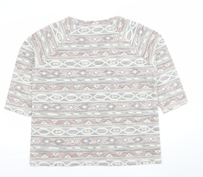 Womens UK Size 18 TU Multicoloured Basic T-Shirt