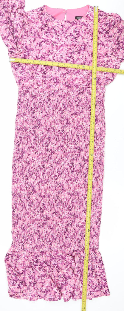 Womens UK Size 12 Boohoo Bodycon Dress