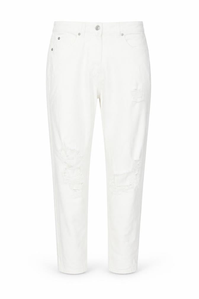 Womens UK Size 10 Primark Slim Fit Skinny White Jeans