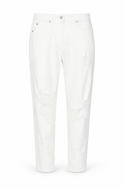 Womens UK Size 10 Primark Slim Fit Skinny White Jeans